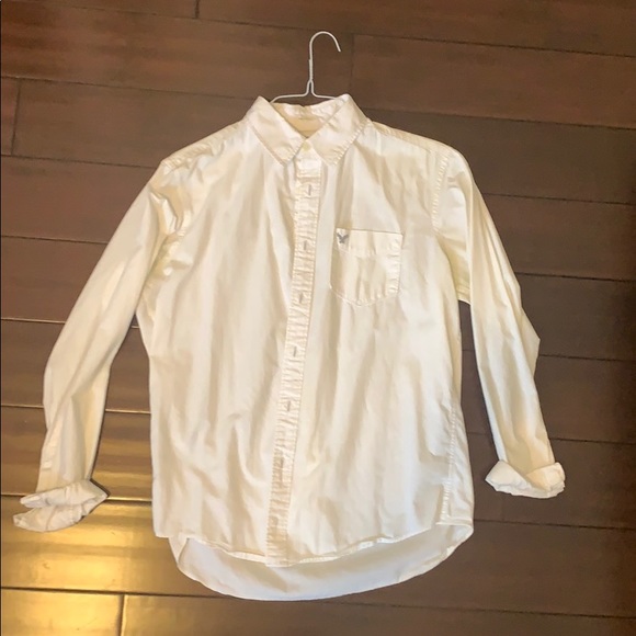 White AE button down - Picture 1 of 3